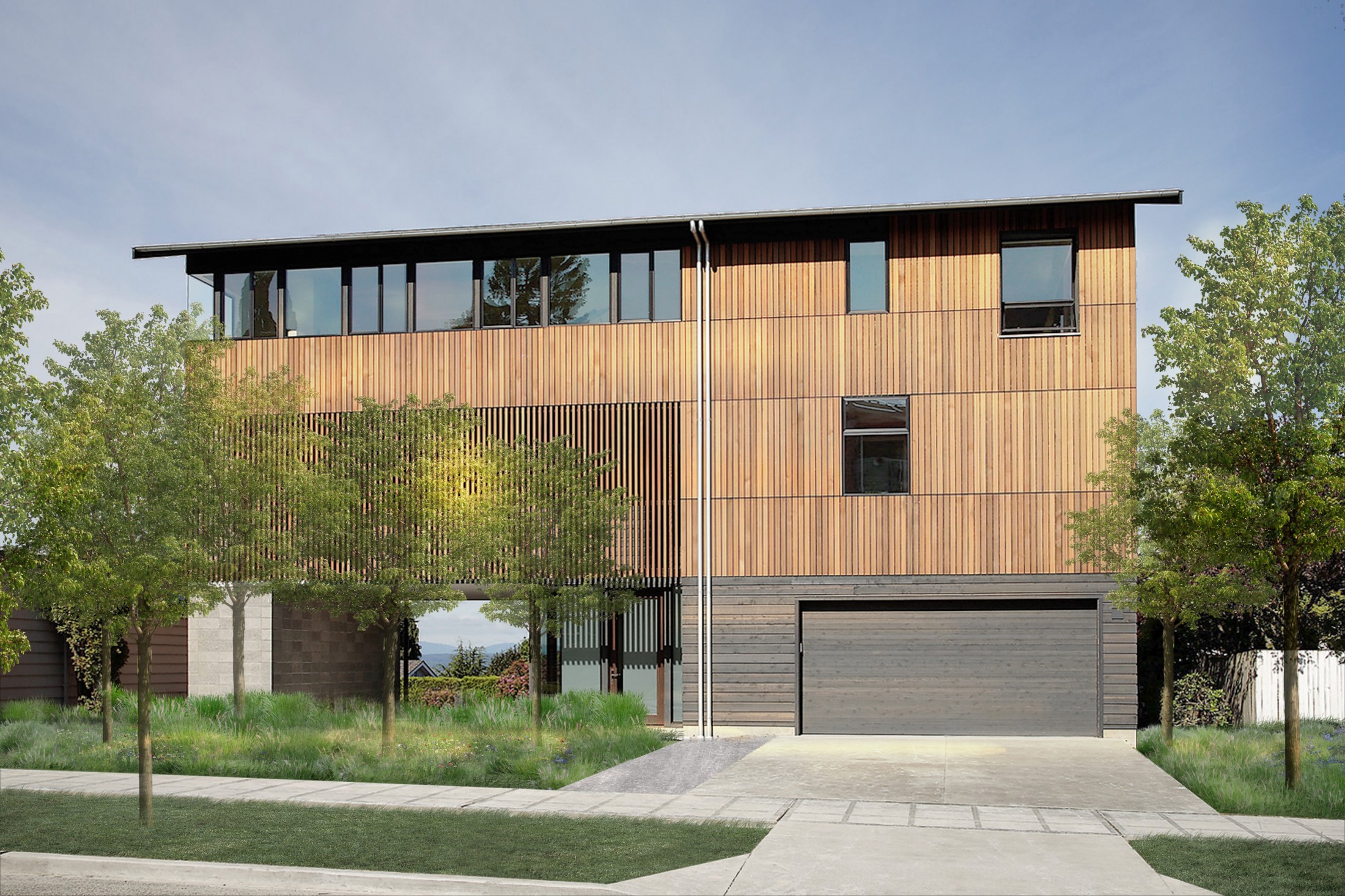 Magnolia exterior render
